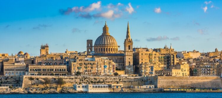 View of Valletta